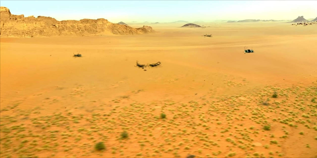 沙漠数字绘景特效合成教程 Digital Matte Painting Desert Apocalypse