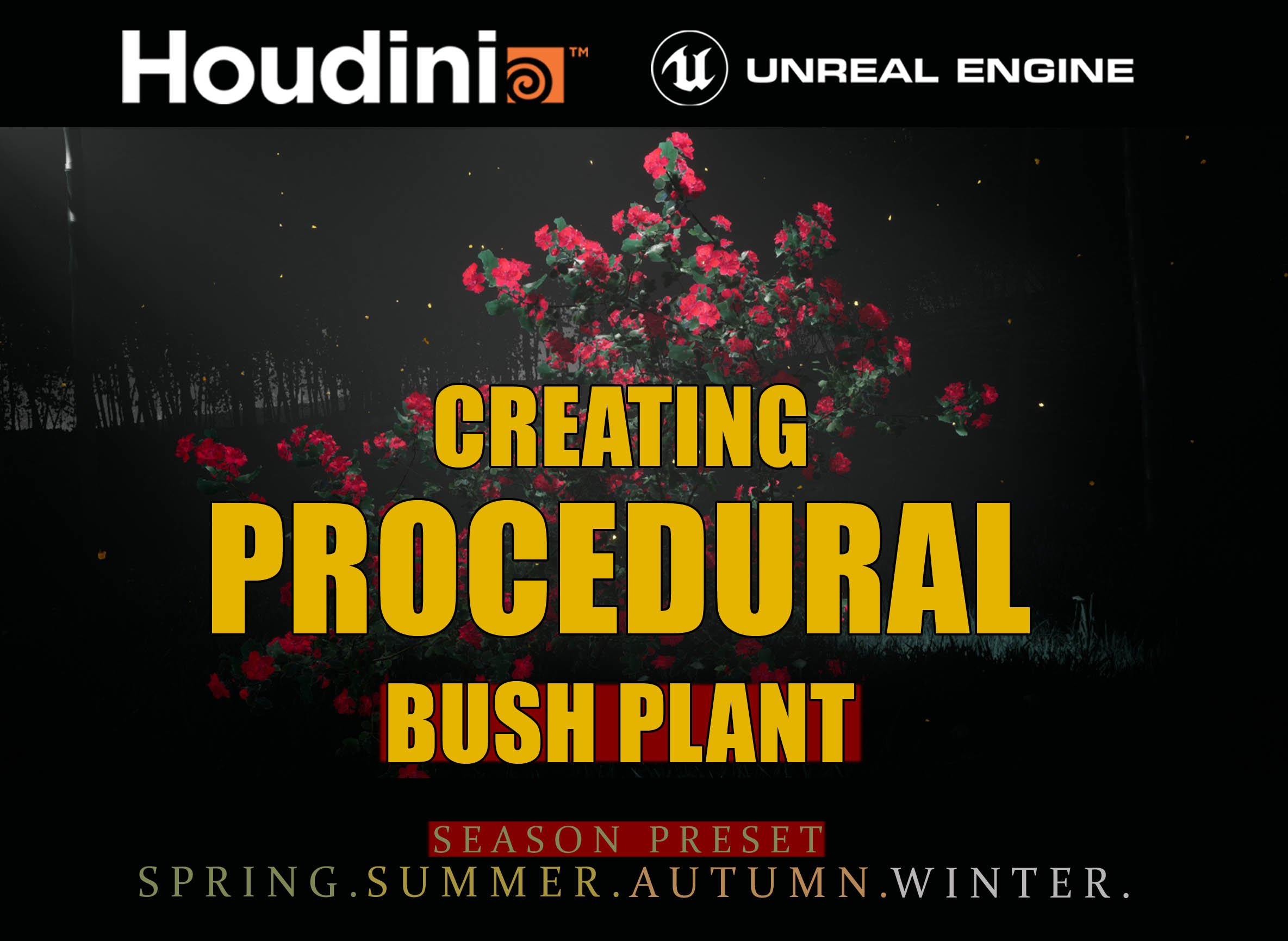 Gumroad - Houdini+UE5程序化植物制作
