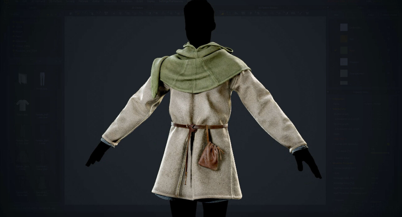 【教程】[The Gnomon Workshop] – 写实级游戏布料与服装制作（MD+ZB+SP）