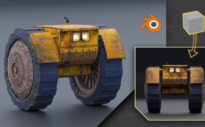 Udemy – Blender写实机器人创建