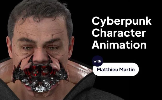 Motion Designers Academy – 从概念到创作赛博朋克角色动画(C4D+OC)
