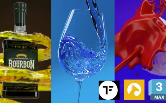 Udemy – 3Ds Max+Pheonix FD液体特效模拟