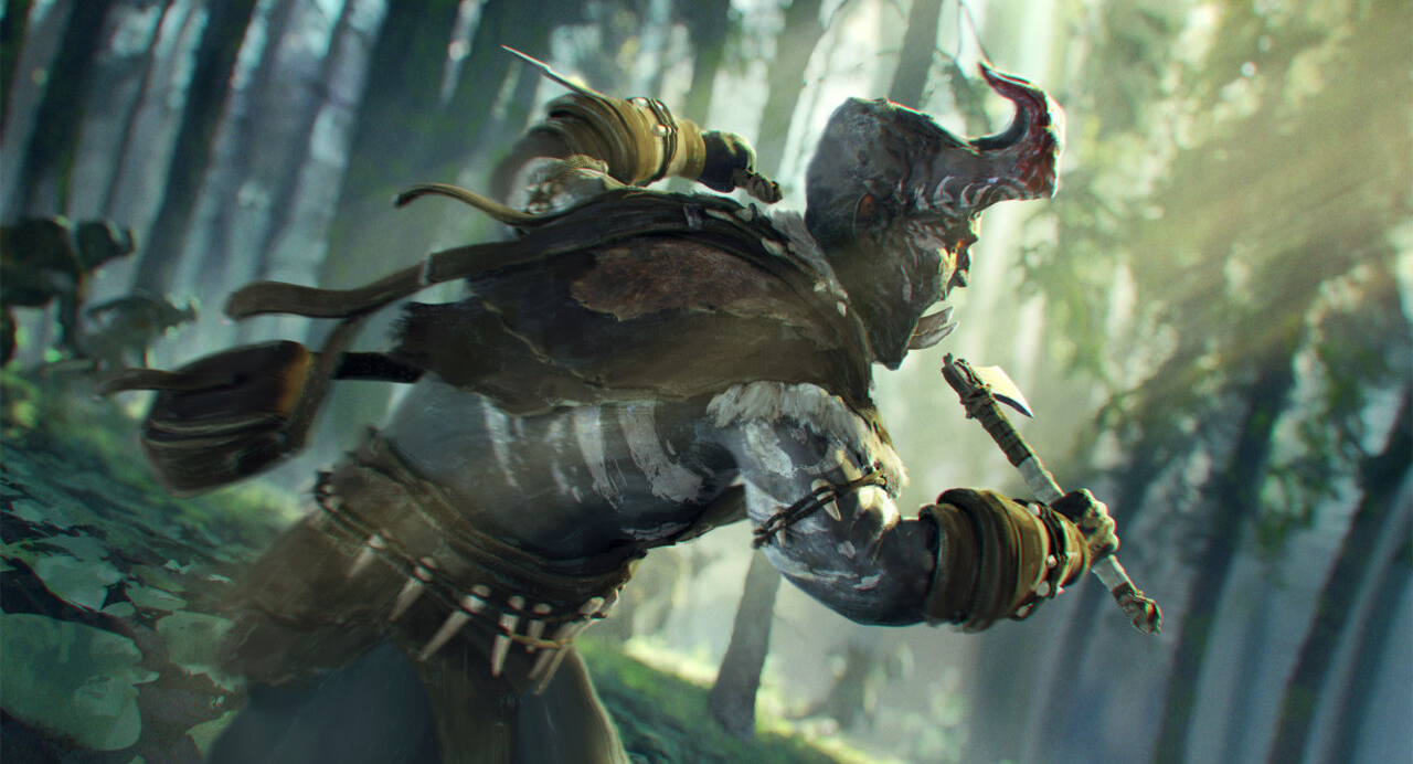 The Gnomon Workshop – 动态角色插画技术（3D Coat+PS）