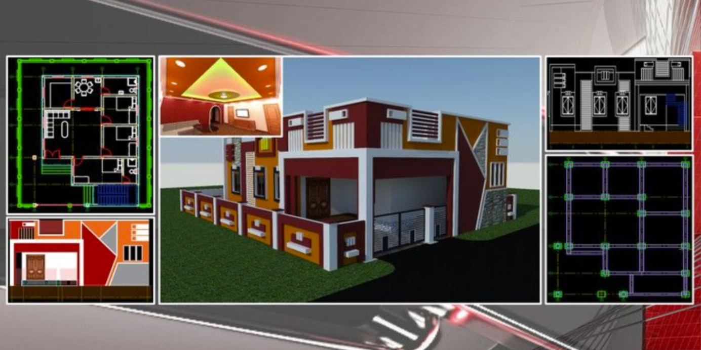 Udemy – AutoCAD 2D&3D智能家居外观+室内设计