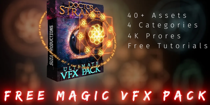 43个奇异博士魔法能量护盾粒子传送门VFX特效合成动画4K视频素材
