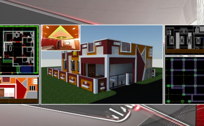 Udemy – AutoCAD 2D&3D智能家居外观+室内设计