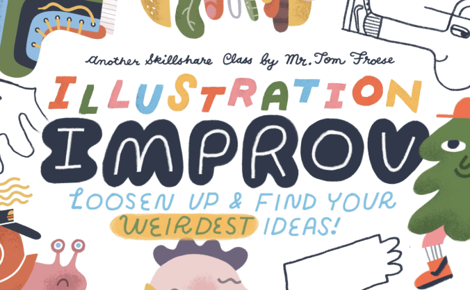 Skillshare – 插画即兴创作(Procreate)